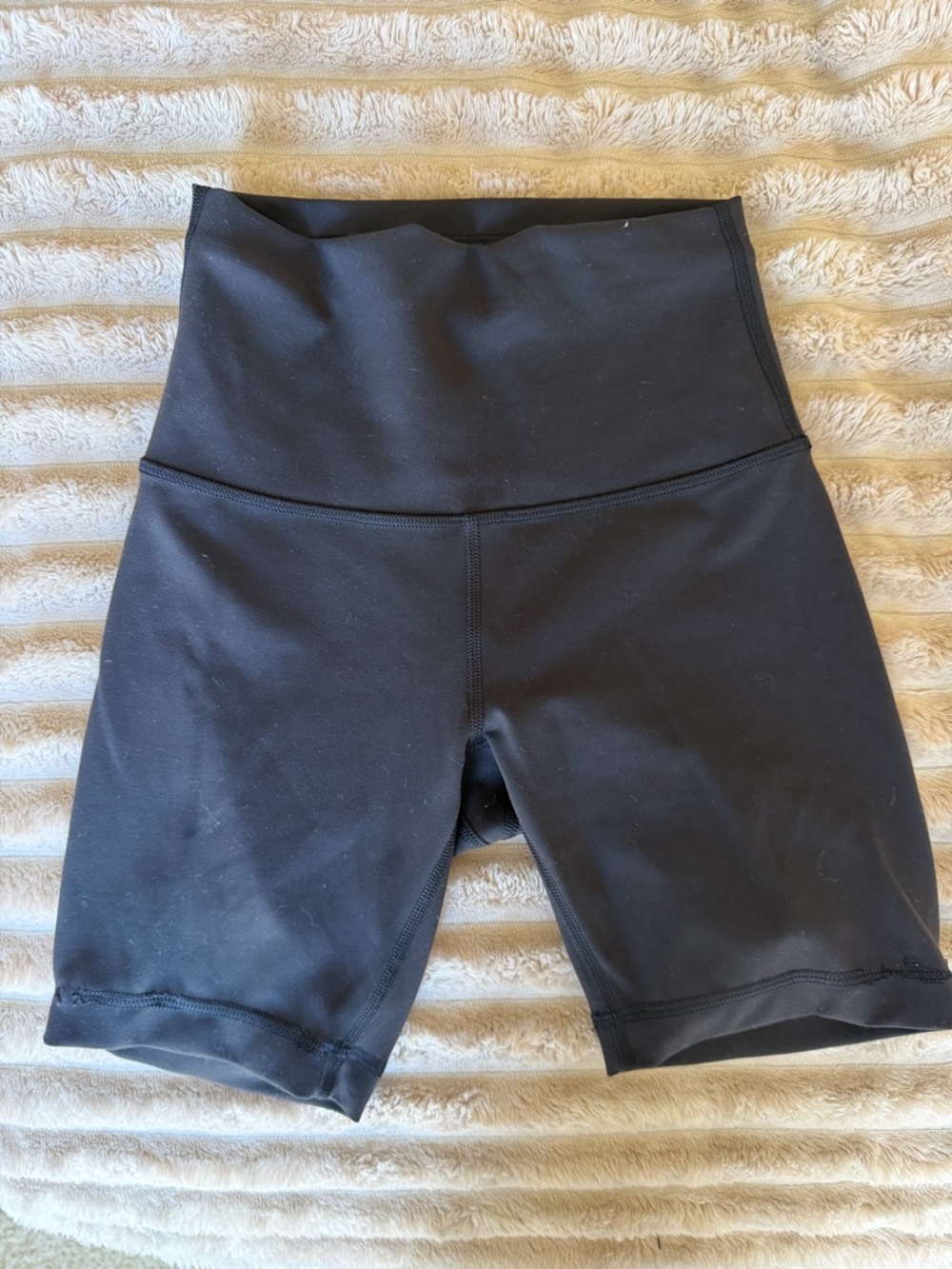 lululemon size 0 Black High-Waist Bike Shorts